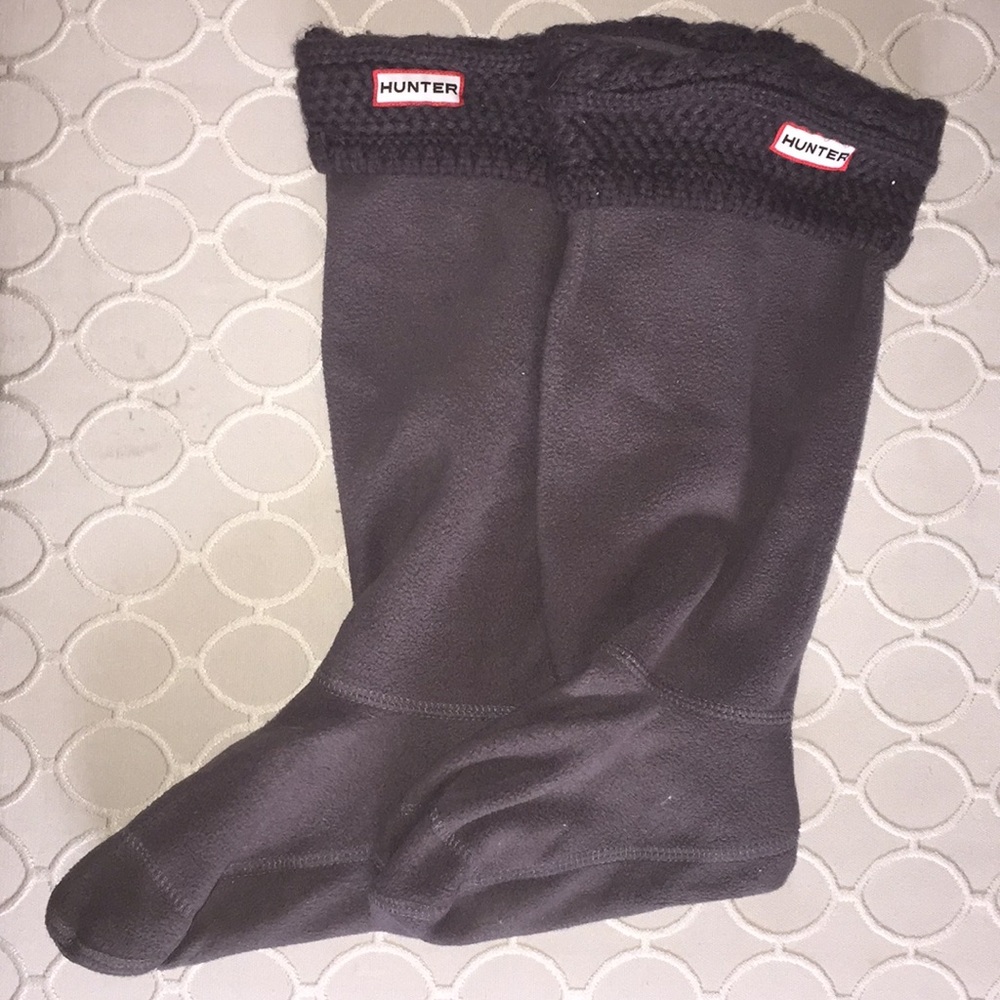 Grey Tall Hunter Boot Socks